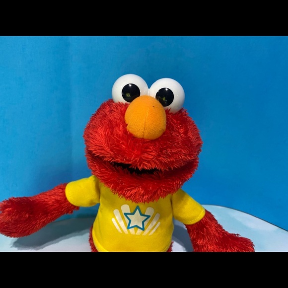 SESAME STREET MUPPET ELMO VINTAGE 2013 LET’S IMAGINE TALKING PLUSH WORKS GREAT!! - Picture 3 of 13